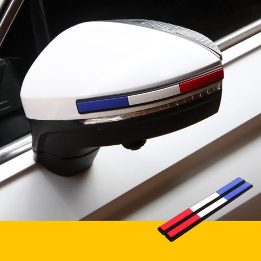 Car Rearview Mirror Door Side Decoration Anti-collision Rubber Strips - 1