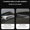 Tesla Model 3/Y/X/S Camera Side Protective Cover - Light Carbon Fiber - 4