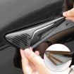 Tesla Model 3/Y/X/S Camera Side Protective Cover - Light Carbon Fiber - 7