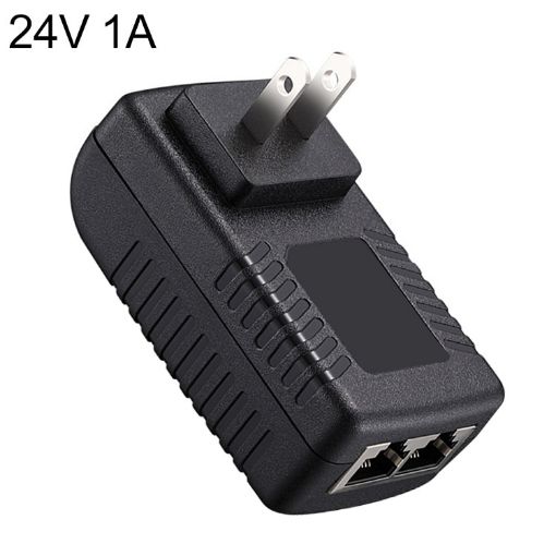 24V 1A Router AP Wireless POE/LAD Power Adapter (US Plug) - 1
