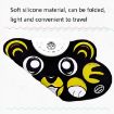 Children Hand Roll Electronic Drum DTX Game Portable Drum Yellow - 4