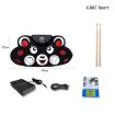 Children Hand Roll Electronic Drum DTX Game Portable Drum - G603 Bears - 2