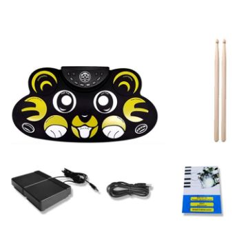 Children Hand Roll Electronic Drum DTX Game Portable Drum - 1