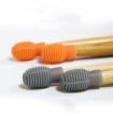 4 PCS Drum Sticks Silicone Head Drum Cover - Gray - 3