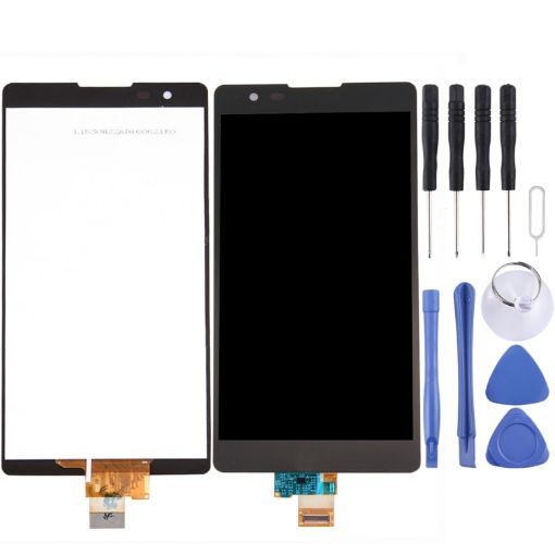 LG X Power/K210 TFT LCD Screen with Digitizer Full Assembly - Black - 1