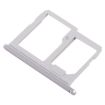 LG Q6/M700/M700N/G6 Mini Silver SIM Card Tray + Micro SD Card Tray - 4