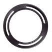 49mm Metal Vented Lens Hood for Leica - Black - 3