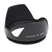 77mm Lens Hood for Cameras - Screw Mount - Black - 1
