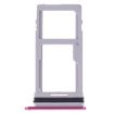 LG G7 ThinQ G710 SIM Card Tray + Micro SD Card Tray (Purplish Red) - 2
