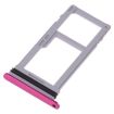 LG G7 ThinQ G710 SIM Card Tray + Micro SD Card Tray (Purplish Red) - 4