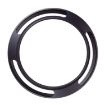 52mm Metal Vented Lens Hood for Leica - Black - 3