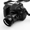 52mm Metal Vented Lens Hood for Leica - Black - 6