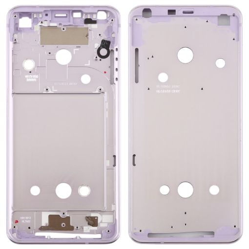 Front Housing LCD Frame Bezel Plate for LG G6 Purple - 1