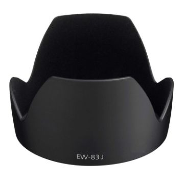 Canon EF-S 17-55mm f/2.8 IS USM Lens Hood - Black - 1