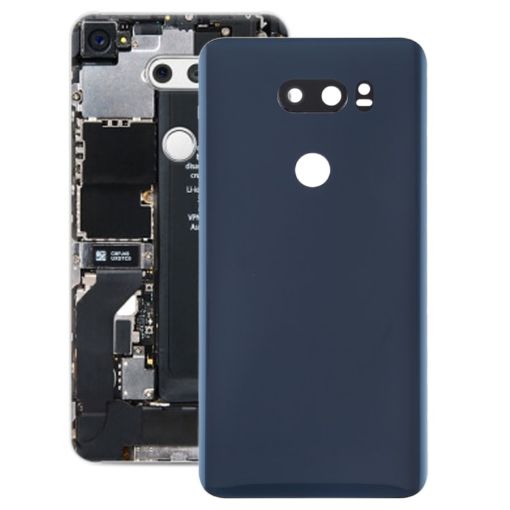 Blue Battery Back Cover with Camera Lens for LG V30 - Shop Now! - 1