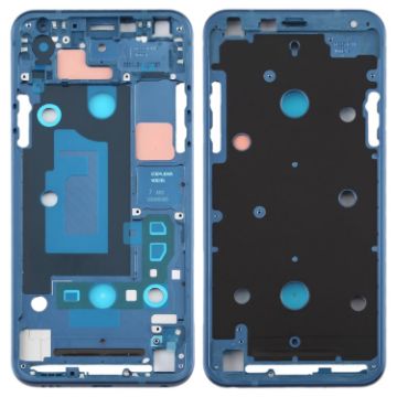 Dark Blue Front Housing LCD Frame Bezel Plate for LG Q7 - 1