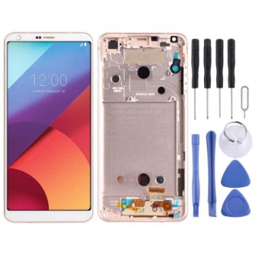 LCD Screen for LG G6 Digitizer Full Assembly (Gold) - 1