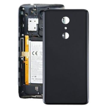 LG G7 Fit Battery Back Cover - Black - 1