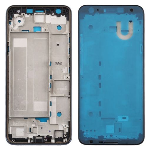 LG K40/K12+ Front Housing LCD Frame Bezel Plate - Blue - 1