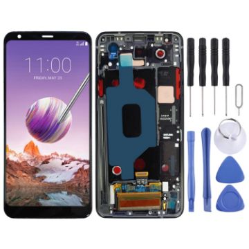 LG Stylo 4/Q710 TFT LCD Screen Digitizer Assembly with Frame - 1