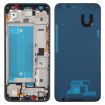 LG K40/K12+ Front Housing LCD Frame Bezel Plate - Black - 1