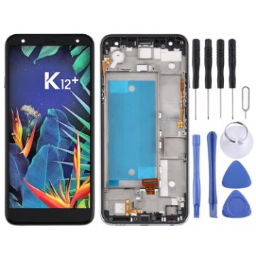LG K40 LMX420/X4 2019/K12 Plus TFT LCD Screen + Digitizer (Black) - 1
