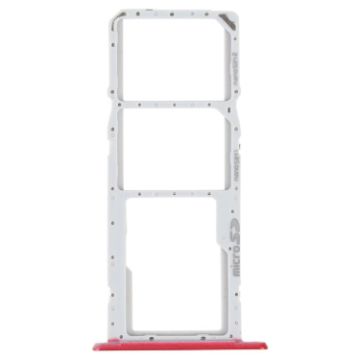 SIM Card Tray + Micro SD Card Tray for LG K22 (Red) - 1