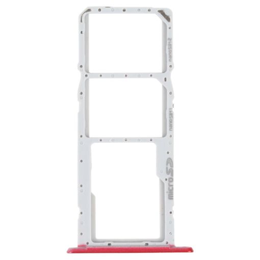 SIM Card Tray + Micro SD Card Tray for LG K22 (Red) - 1