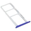 SIM Card Tray + Micro SD Card Tray for LG K22 Blue - 2