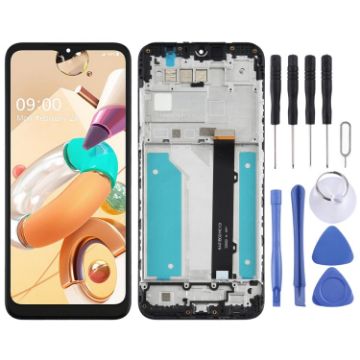 TFT LCD Screen for LG K41s LMK410EMW with Digitizer - Black - 1