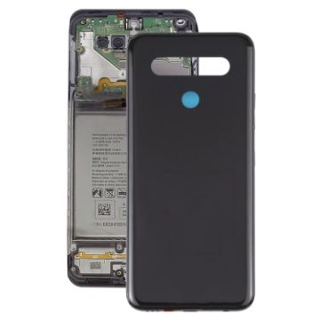 Black Back Battery Cover for LG K41s LM-K410 - Genuine Replacement - 1