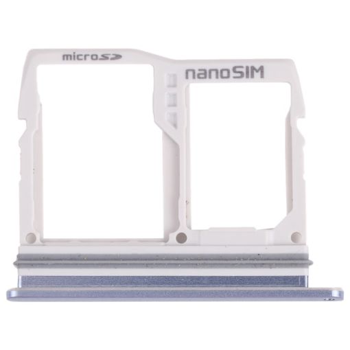 Nano SIM Card Tray + Micro SD Card Tray for LG Wing 5G Blue - 1