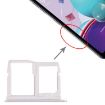 Nano SIM Card Tray + Micro SD Card Tray for LG K31 LM-K300Q Silver - 4