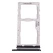 Nano SIM Card Tray + Micro SD Card Tray for LG G8X ThinQ/V50S ThinQ 5G (Black) - 1