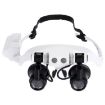 Wearing Glasses Illuminated Magnifier Loupe With LED Light - 1