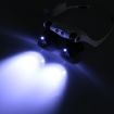 Wearing Glasses Illuminated Magnifier Loupe With LED Light - 9