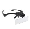Multi-functional Magnifier Glasses with LED Lights - 3