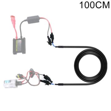 100cm Car HID Xenon Ballast Extension Cable Harness - 1