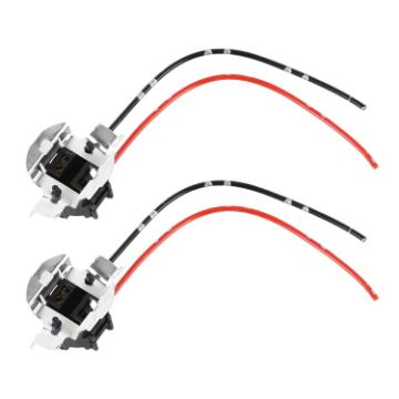 TK-305 H7 Halogen Lamp Socket Car Bulb Holder Base with Cable - 1