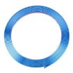 Blue Car Wheel Hub TRIM Mouldings - Scratchproof & Flexible - 2