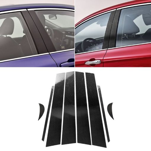 Carbon Fiber B Column Strip for Toyota Camry 2018-2019 - 1