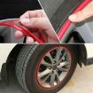 Car Wheel TPE Protection Ring Bumper Decoration - Gray - 4