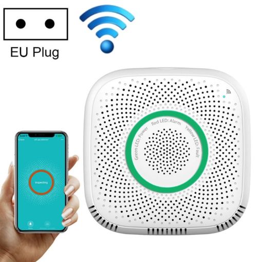 TY-GSA-87 Smart Home WIFI Gas Detector EU Plug - 1