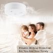 433MHz Smoke and Heat Detector - White - 7