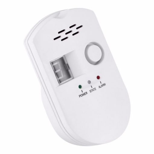 Combustible Gas Pipeline Digital Display Alarm EU Plug - 1