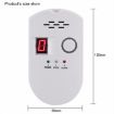 Combustible Gas Pipeline Digital Display Alarm EU Plug - 2