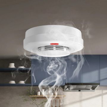 Picture of Intelligent Smoke Alarm Remote Fire Smoke Detector, Model: A500 Wireless 433