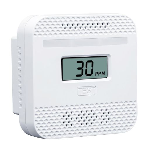 XY-C610 Car Mini CO Smoke Detector Alarm - Battery-Free - 1