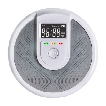JSN-999COM Live Voice Alarm Smoke Carbon Monoxide Detector - 1
