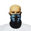 Halloween Mask Voice Control LED Cold Light Terror Cosplay Mask - 2